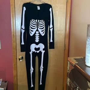 Victoria secret Pink skeleton onesie size small